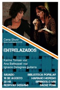 39099550_1818083648278892_6406385489435164672_n-202x300 Entrelazados / Cena Show