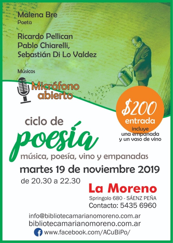  Ciclo de Poesia 19 de noviembre