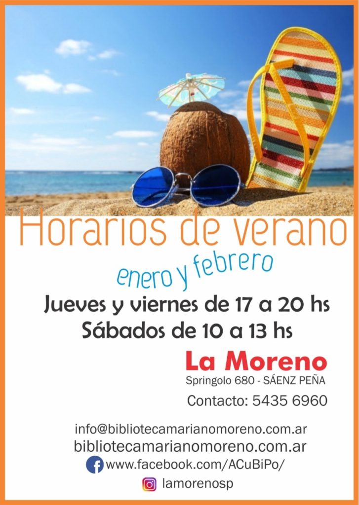 Horarios de Verano