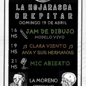 LA HOJARASCA CREPITAR - JAM de dibujo